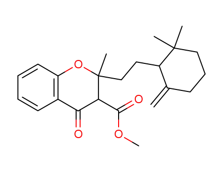 Methyl 2,3-dihydro-2-methyl-2-[2-(2,2-dimethyl-6-methylenecyclohexyl)ethyl]-4-oxo-4H-1-benzopyran-3-carboxylate