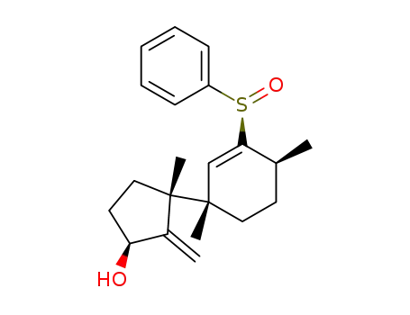 (3S,6S,SS,1'R,3'S)-3,6-dimethyl-3-(3-hydroxy-1-methyl-2-methylenecyclopentyl)-1-(phenylsulfinyl)cyclohexene