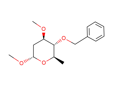 methyl 4-O-benzyl-2,6-dideoxy-3-O-methyl-α-D-arabino-hexopyranoside
