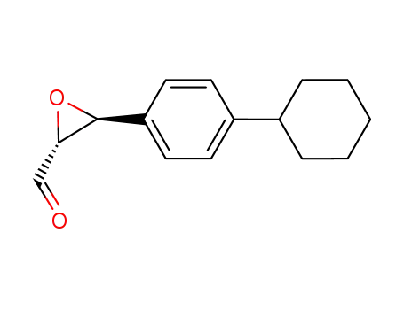 3-(4-cyclohexyl-phenyl)oxirane-2-carbaldehyde