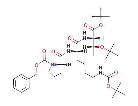 N<sup>α</sup>-Z-L-prolyl-N<sup>ε</sup>-BOC-L-lysyl-O-tert-butyl-L-threonine tert-butyl ester