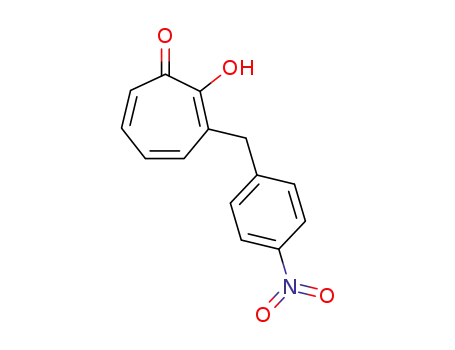 2,4,6-Cycloheptatrien-1-one, 2-hydroxy-3-[(4-nitrophenyl)methyl]-