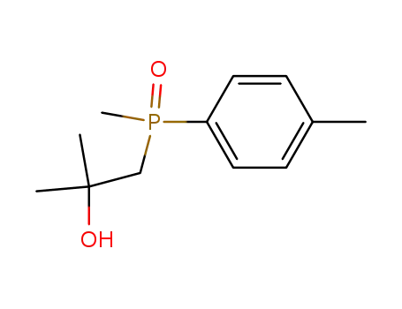 1-(methyl-p-tolylphosphinoyl)-2-methylpropan-2-ol