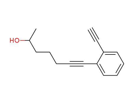 7-(2-Ethynylphenyl)-6-heptyn-2-ol