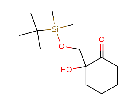 Cyclohexanone,
2-[[[(1,1-dimethylethyl)dimethylsilyl]oxy]methyl]-2-hydroxy-, (S)-