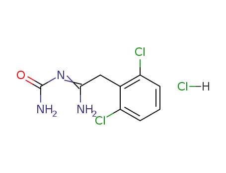 N-カルバモイル-2-(2,6-ジクロロフェニル)アセトアミジン?塩酸塩