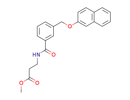 N-{3-[(2-naphthalenyloxy)methyl]benzoyl}-β-alanine methyl ester