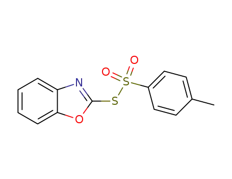 Benzenesulfonothioic acid, 4-methyl-, S-2-benzoxazolyl ester