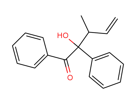 Molecular Structure of 128720-43-4 (2-Hydroxy-3-methyl-1,2-diphenylpent-4-en-1-one)