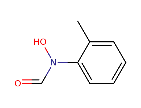 Molecular Structure of 73747-08-7 (N-Hydroxy-N-o-tolyl-formamide)