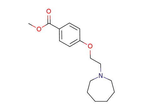 Methyl 4-[2-(hexahydro-1H-azepin-1-yl)ethoxy]benzoate