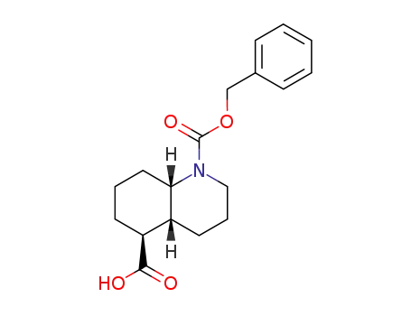 (4aα,5α,8aα)-1-(benzyloxycarbonyl)decahydroquinoline-5-carboxylic acid