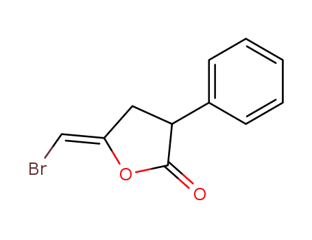 2(3H)-Furanone, 5-(bromomethylene)dihydro-3-phenyl-, (Z)-