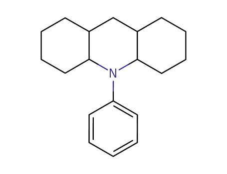 Molecular Structure of 30426-05-2 (Acridine, tetradecahydro-10-phenyl-)