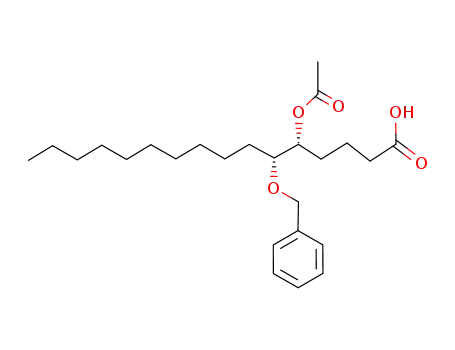 (5R,6R)-5-acetoxy-6-(benzyloxy)hexadecanoic acid