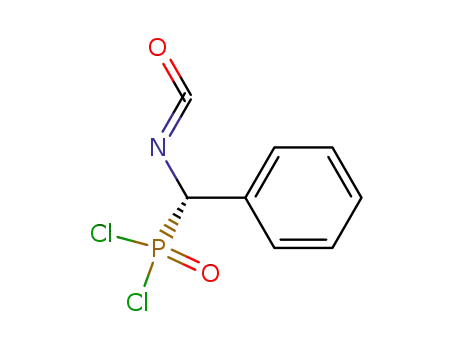 Molecular Structure of 88399-44-4 (Phosphonic dichloride, (isocyanatophenylmethyl)-, (S)-)