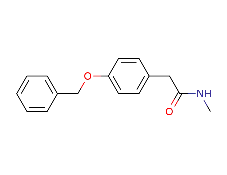 Benzeneacetamide, N-methyl-4-(phenylmethoxy)-