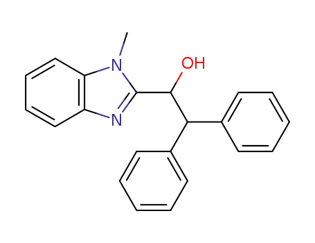 2-(2',2'-Diphenyl-1'-hydroxyethyl)-1-methylbenzimidazole