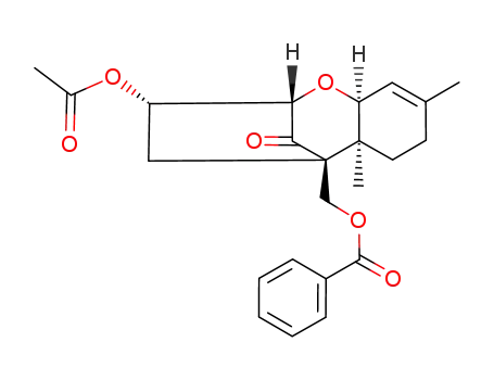 3α-acetoxy-14-(benzoyloxy)-13-nortrichothec-9-en-12-one