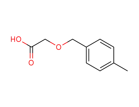 Molecular Structure of 51934-40-8 (Acetic acid, [(4-methylphenyl)methoxy]-)