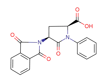 (2S,4S)-5-oxo-1-phenyl-4-phthalimidoproline