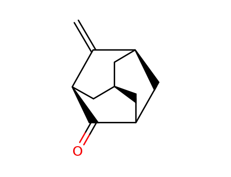 Molecular Structure of 73586-29-5 (4-methylene-2-adamantanone)
