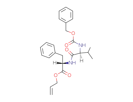 L-Phenylalanine, N-[N-[(phenylmethoxy)carbonyl]-L-valyl]-, 2-propenyl
ester