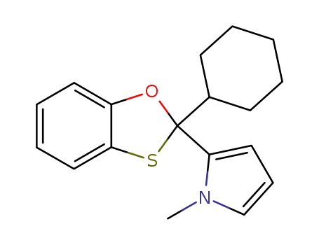 2-(2-Cyclohexyl-benzo[1,3]oxathiol-2-yl)-1-methyl-1H-pyrrole