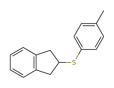 1H-Indene,2,3-dihydro-2-[(4-methylphenyl)thio]- cas  93435-72-4
