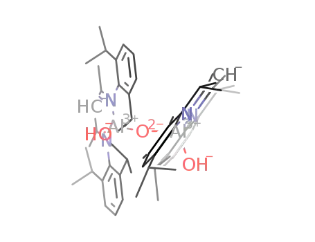 [HC[(CMe)(N-2,6-iPr2C6H3)2]2]2 (μ-oxo)dialuminum dihydroxide
