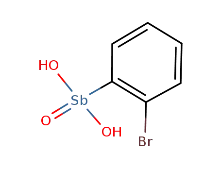 BrC<sub>6</sub>H<sub>4</sub>SbO<sub>3</sub>H<sub>2</sub>