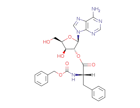 2'-O-<N-(benzyloxycarbonyl)-L-phenylalanyl>-9-β-D-xylofuranosyladenine