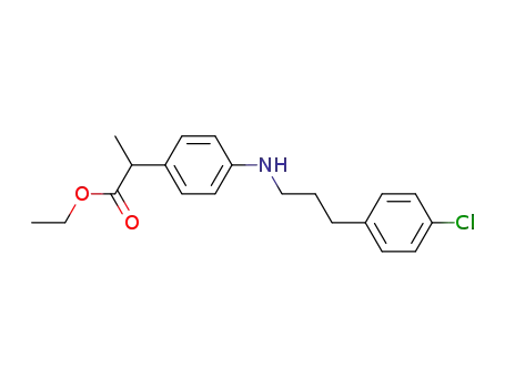 2-{4-[3-(4-Chloro-phenyl)-propylamino]-phenyl}-propionic acid ethyl ester