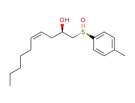 <2(R),4(Z),S(R)> 1-p-tolylsulfinyl 4-decen-2-ol