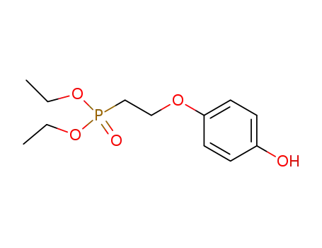 Phosphonic acid, (6-(4-hydroxyphenoxy)hexyl)-, diethyl ester