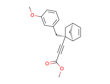[(1S,2R,4S)-2-(3-Methoxy-benzyl)-bicyclo[2.2.1]hept-5-en-2-yl]-propynoic acid methyl ester
