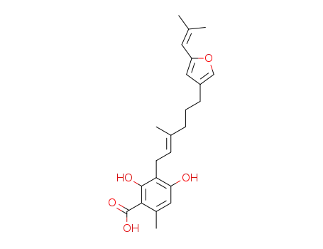 Molecular Structure of 80557-13-7 (cristatic acid)