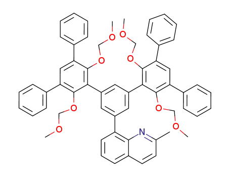 8-<3,5-Bis<2,6-bis(methoxymethoxy)-3,5-diphenylphenyl>phenyl>-2-methylquinoline