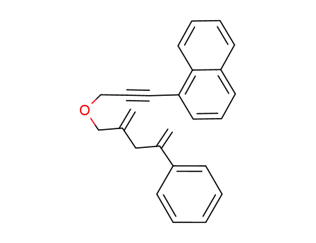 2-methylene-4-phenylpent-4-enyl 3-(1-naphthyl)prop-2-ynyl ether