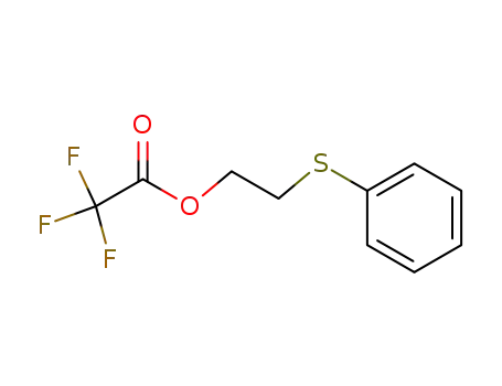 Molecular Structure of 52060-27-2 (2-(phenylthio)ethyl trifluoroacetate)