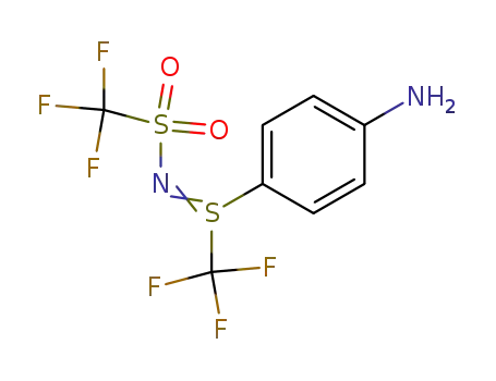 Benzenamine,
4-[S-(trifluoromethyl)-N-[(trifluoromethyl)sulfonyl]sulfinimidoyl]-