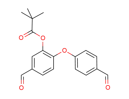 2,2-dimethyl-propionic acid 5-formyl-2-(4-formyl-phenoxy)-phenyl ester