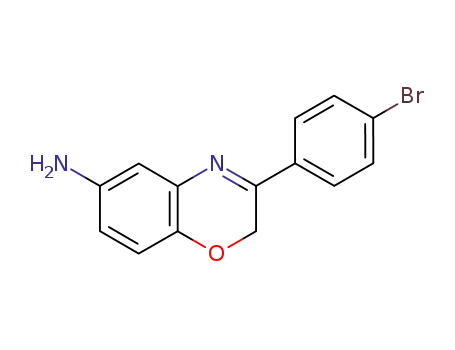 2H-1,4-Benzoxazin-6-amine, 3-(4-bromophenyl)-