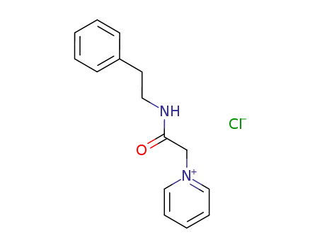 1-(Phenylethylaminocarbonylmethyl)pyridinium chloride