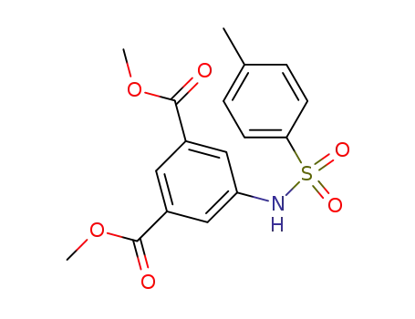 Molecular Structure of 149401-93-4 (dimethyl 5-{[(4-methylphenyl)sulfonyl]amino}isophthalate)