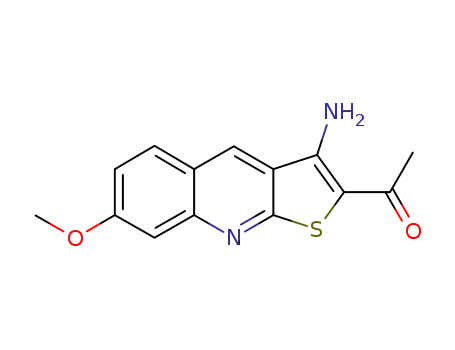 1-(3-Amino-7-methoxy-thieno[2,3-b]quinolin-2-yl)-ethanone