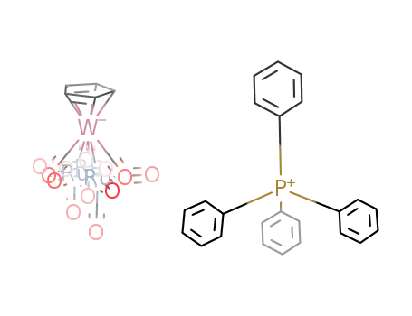 {PPh<sub>4</sub>}{WRu<sub>3</sub>Cp(CO)12}