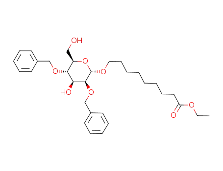 8-ethoxycarbonyloctyl 2,4-di-O-benzyl-α-D-mannopyranoside