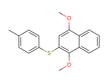 1,4-Dimethoxy-2-<(4-methylphenyl)thio>naphthalene