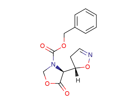 (αS,5S)-α-<(benzyloxycarbonyl)amino>-4,5-dihydro-5-isoxazoleacetic acid methylidene ester